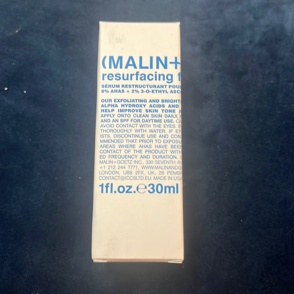 Malin and goetz resurfacing serum 1fl oz